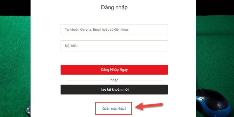 Cách khôi phục quên mật khẩu tx88