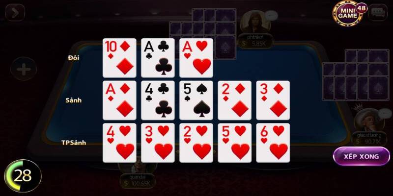 Luật chơi game bài TX88 đơn giản